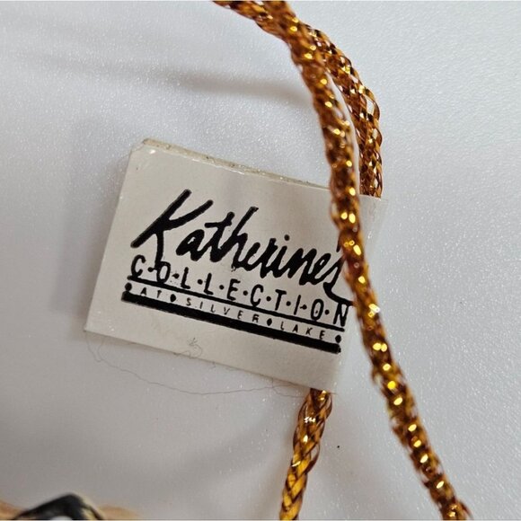 NEW VINTAGE Katherine's Collection Giraffe Charm Bell Bag Ornament Wayne Kleski - Picture 5 of 7